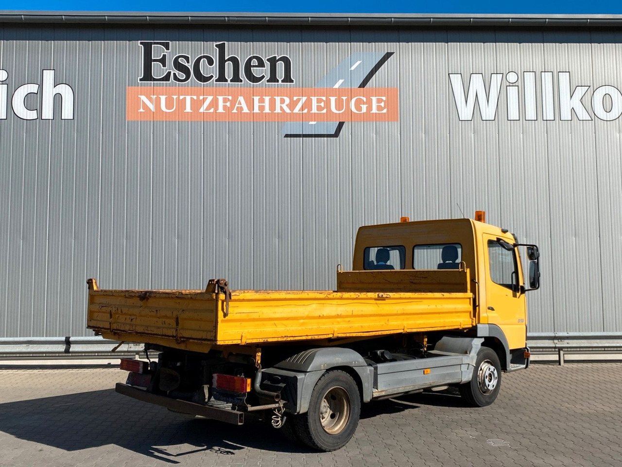 Mercedes-Benz 818 Atego | MEILLER*6-Gang manuell*AHK*Klima*ABS - Tipper van: picture 3 Mercedes-Benz 818 Atego | MEILLER*6-Gang manuell*AHK*Klima*ABS - Tipper van: picture 3