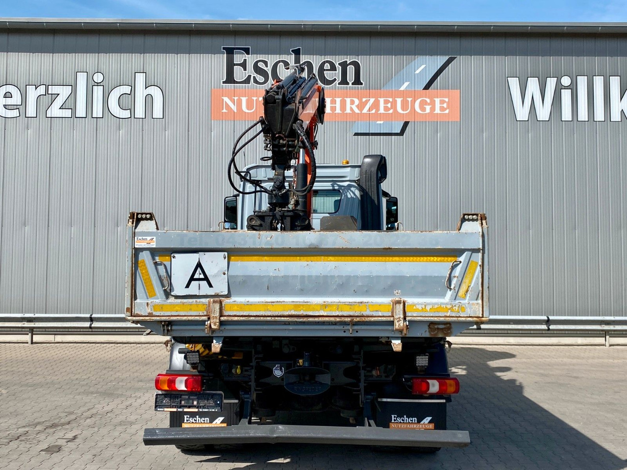Mercedes-Benz Arocs 1843 HAD 4x4 | Atlas 116.3-A3*5+6.Kreis - Tipper, Crane truck: picture 5 Mercedes-Benz Arocs 1843 HAD 4x4 | Atlas 116.3-A3*5+6.Kreis - Tipper, Crane truck: picture 5