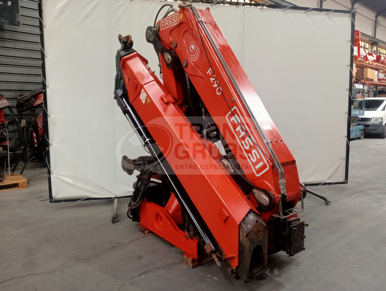 Grúa Fassi F290A.24 - Truck mounted crane for Truck: picture 5 Grúa Fassi F290A.24 - Truck mounted crane for Truck: picture 5