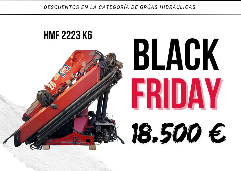 Grúa HMF 2223 K6 D - Truck mounted crane for Truck: picture 1 Grúa HMF 2223 K6 D - Truck mounted crane for Truck: picture 1