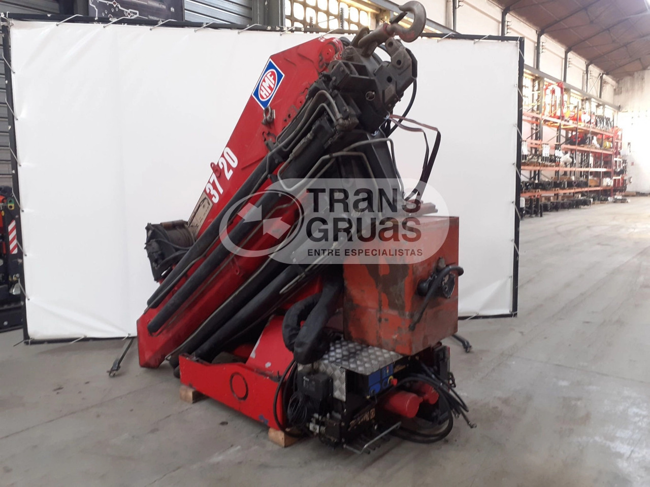Grúa HMF 3720 K6 - Truck mounted crane for Truck: picture 4 Grúa HMF 3720 K6 - Truck mounted crane for Truck: picture 4