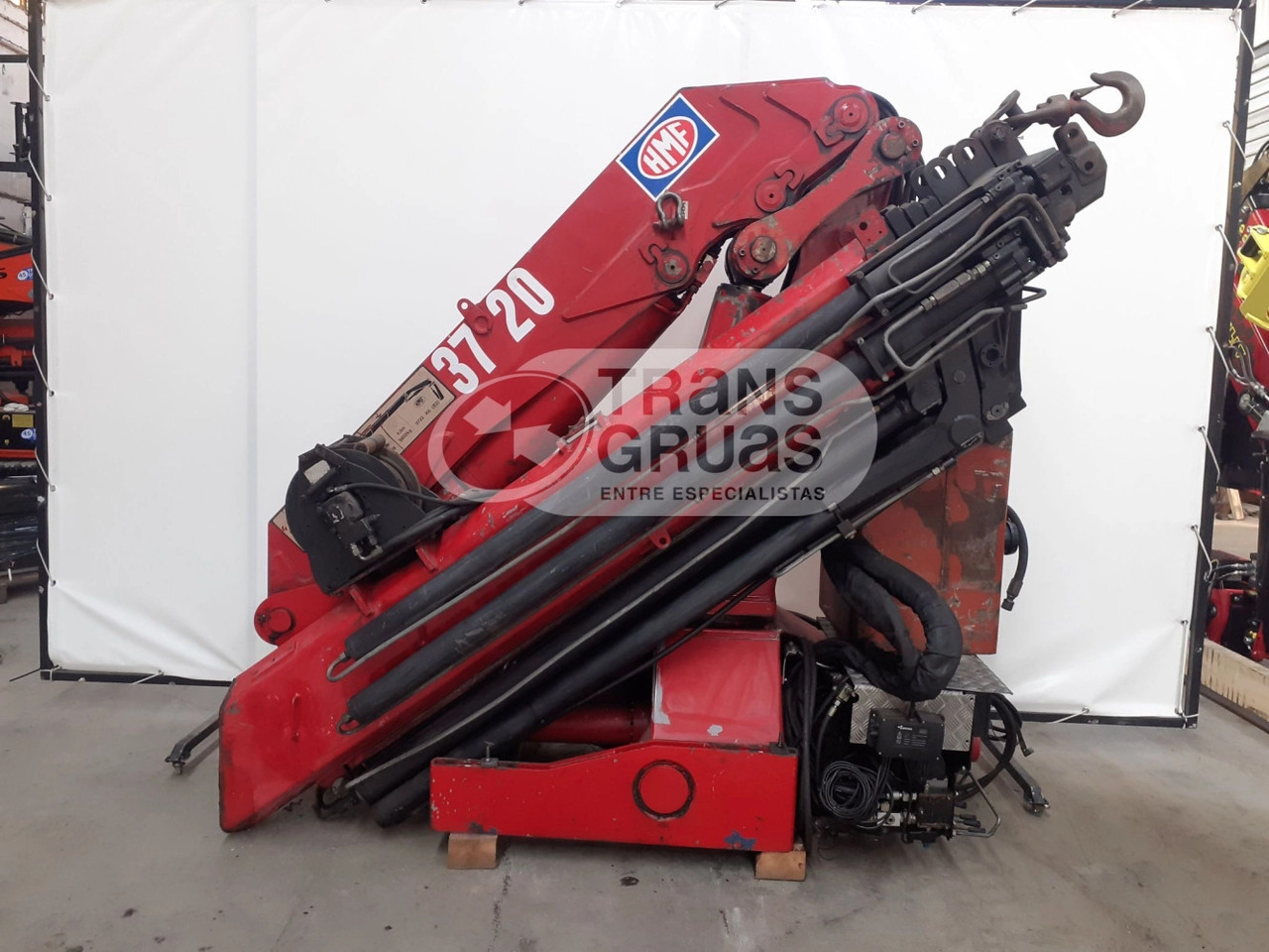 Grúa HMF 3720 K6 - Truck mounted crane for Truck: picture 2 Grúa HMF 3720 K6 - Truck mounted crane for Truck: picture 2