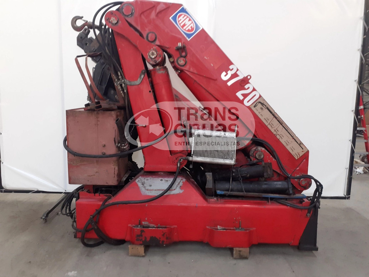Grúa HMF 3720 K6 - Truck mounted crane for Truck: picture 1 Grúa HMF 3720 K6 - Truck mounted crane for Truck: picture 1