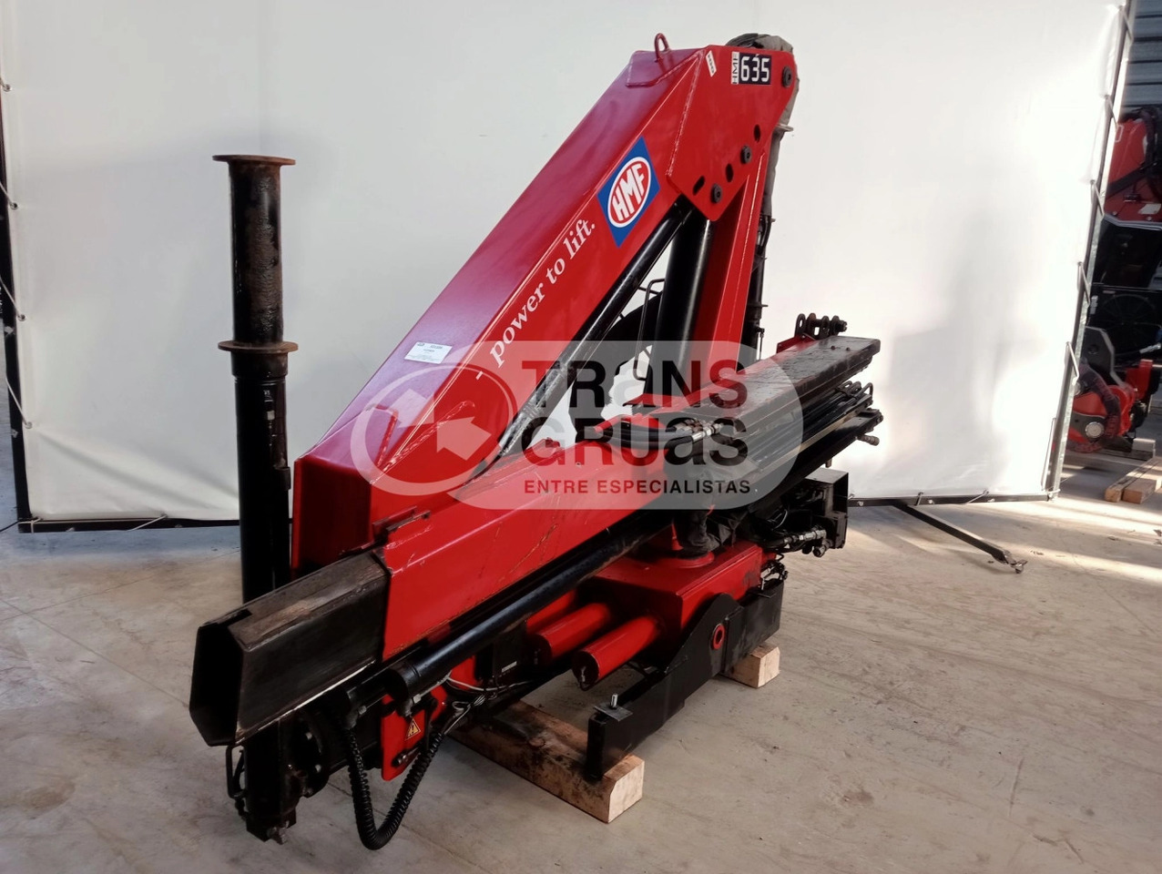 Grúa HMF 635 K2 - Truck mounted crane for Truck: picture 4 Grúa HMF 635 K2 - Truck mounted crane for Truck: picture 4