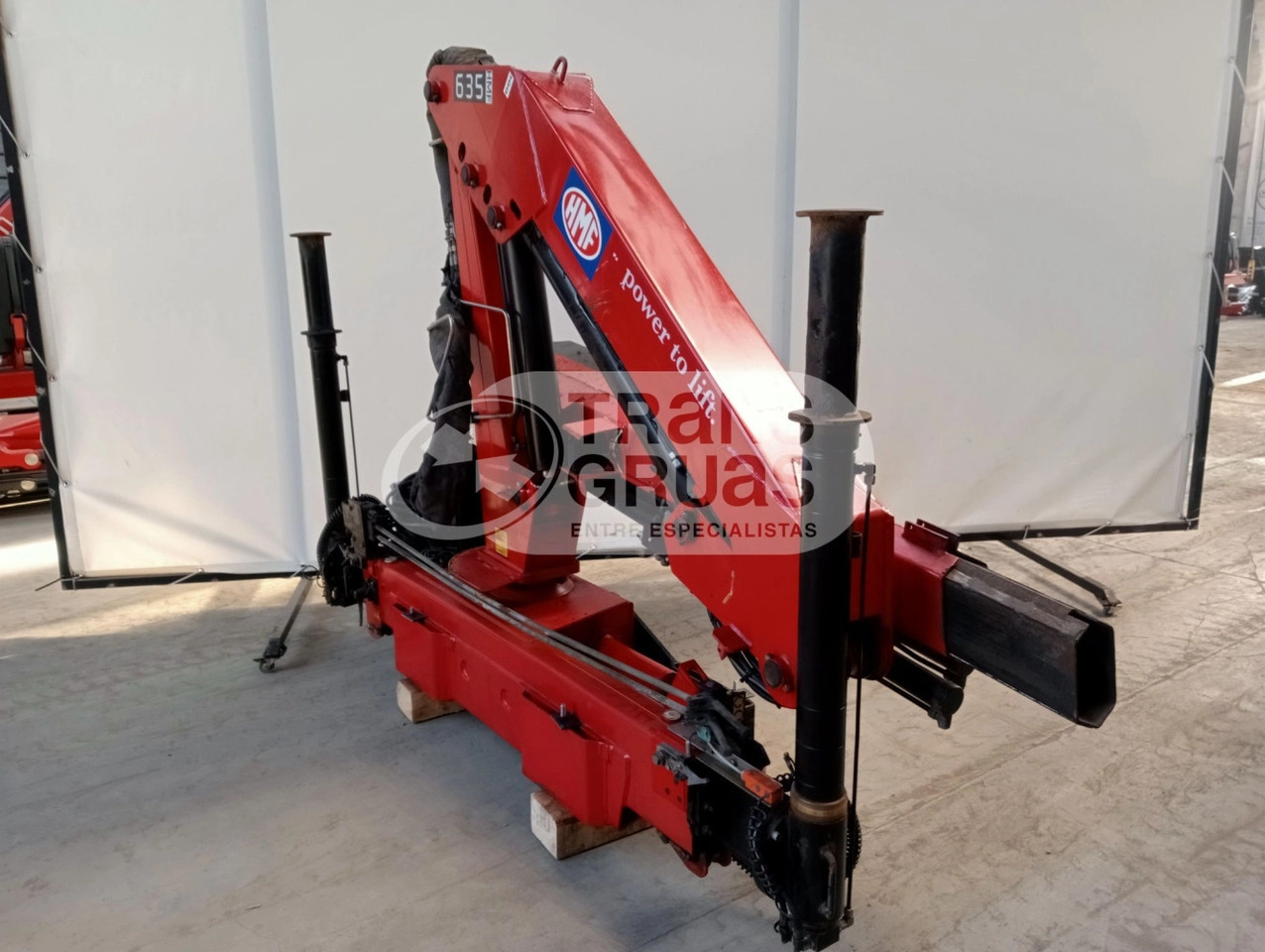 Grúa HMF 635 K2 - Truck mounted crane for Truck: picture 1 Grúa HMF 635 K2 - Truck mounted crane for Truck: picture 1