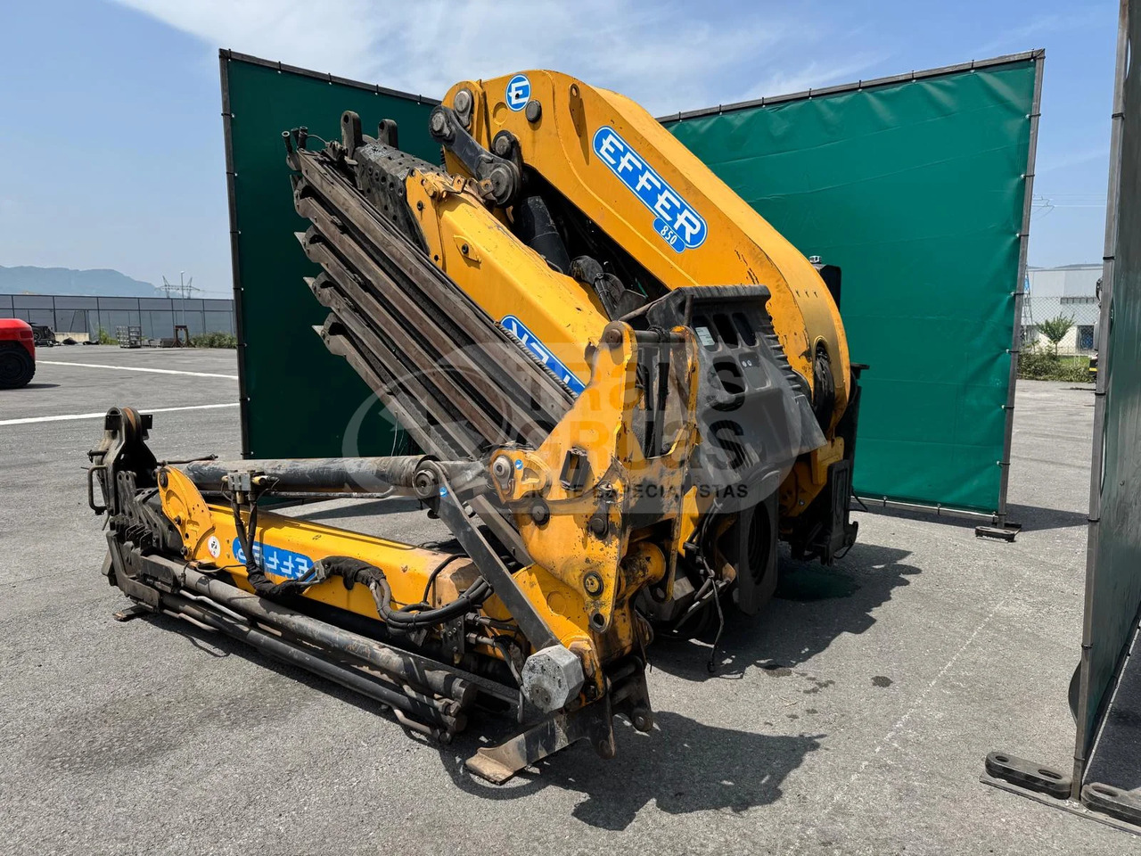 Grúa hidráulica Effer 850 8S - Truck mounted crane: picture 4 Grúa hidráulica Effer 850 8S - Truck mounted crane: picture 4