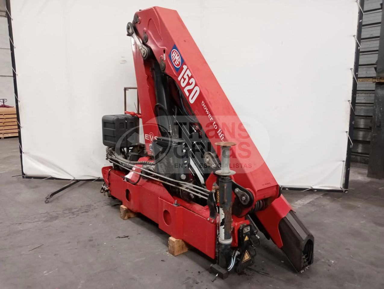 Grúa hidráulica HMF 1520 K4 - Truck mounted crane: picture 1 Grúa hidráulica HMF 1520 K4 - Truck mounted crane: picture 1