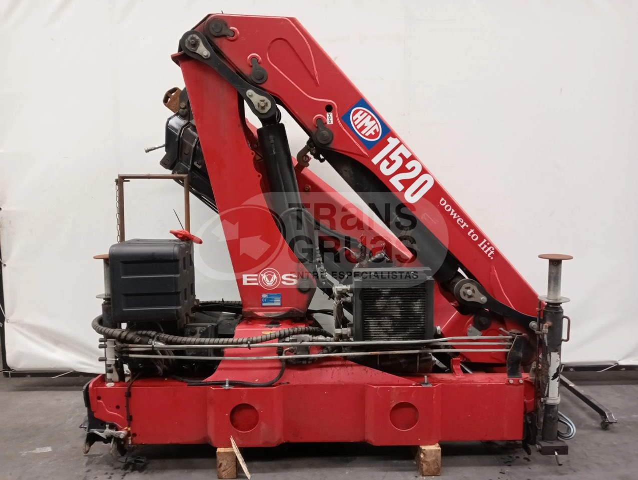 Grúa hidráulica HMF 1520 K4 - Truck mounted crane: picture 4 Grúa hidráulica HMF 1520 K4 - Truck mounted crane: picture 4