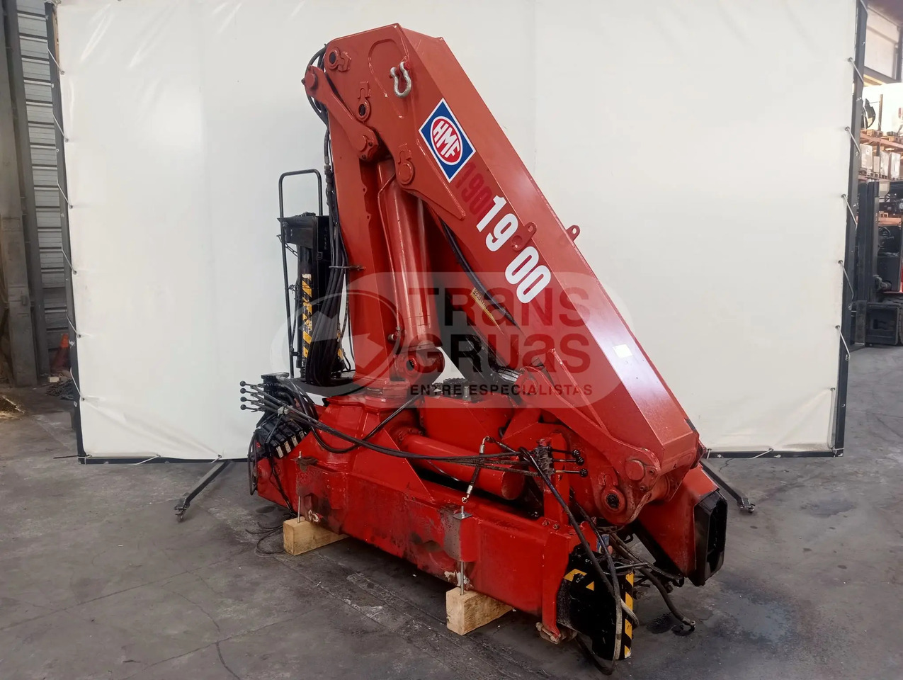 Grúa hidráulica HMF 1903 K5 - Truck mounted crane: picture 3 Grúa hidráulica HMF 1903 K5 - Truck mounted crane: picture 3