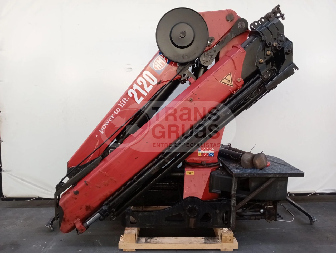 Grúa hidráulica HMF 2120 K RC - Truck mounted crane: picture 3 Grúa hidráulica HMF 2120 K RC - Truck mounted crane: picture 3