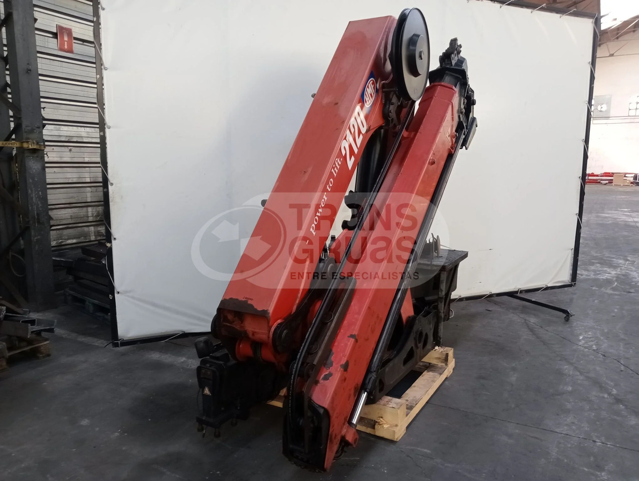 Grúa hidráulica HMF 2120 K RC - Truck mounted crane: picture 2 Grúa hidráulica HMF 2120 K RC - Truck mounted crane: picture 2