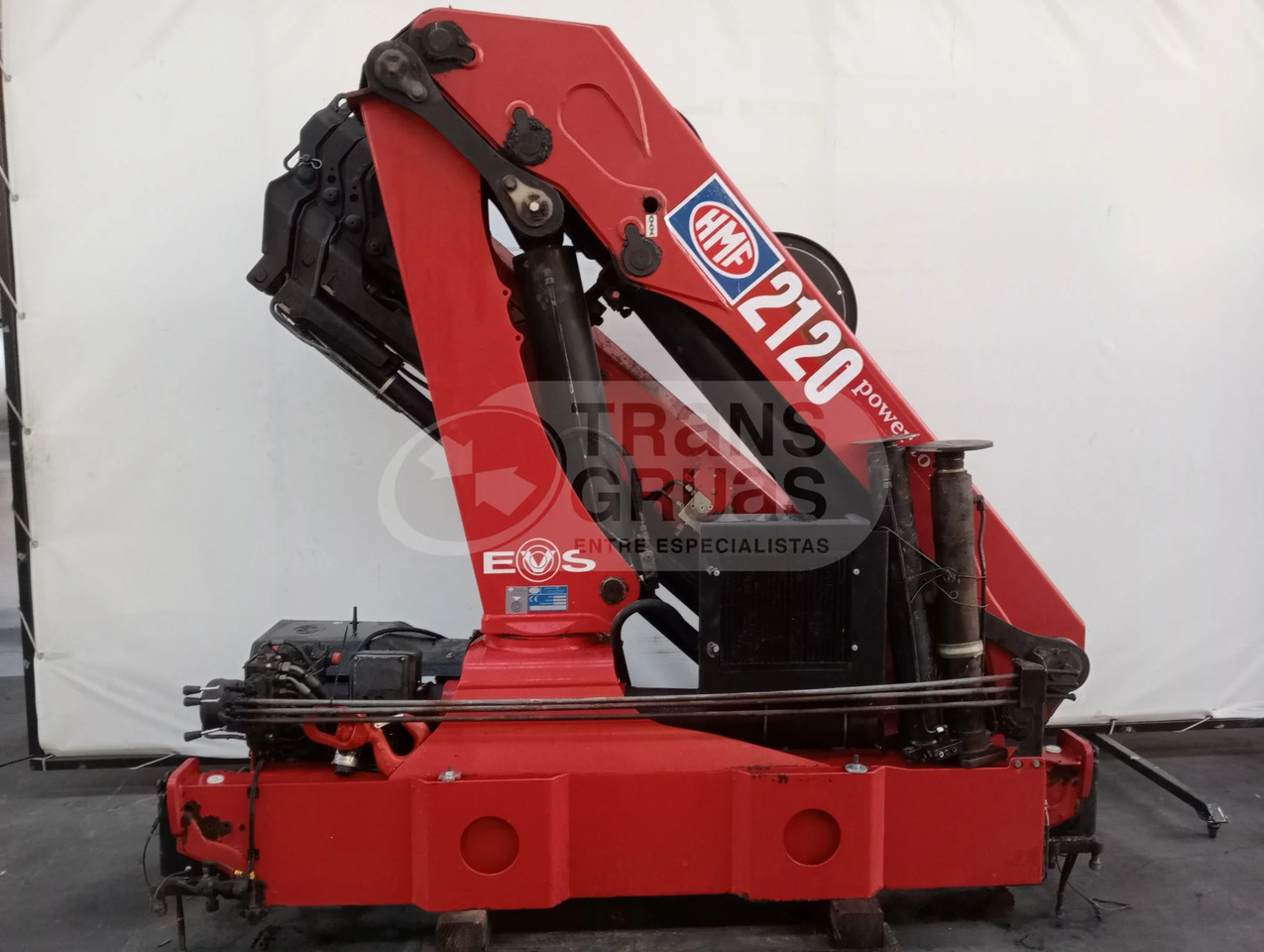 Grúa hidráulica HMF 2120 K4 - Truck mounted crane: picture 4 Grúa hidráulica HMF 2120 K4 - Truck mounted crane: picture 4