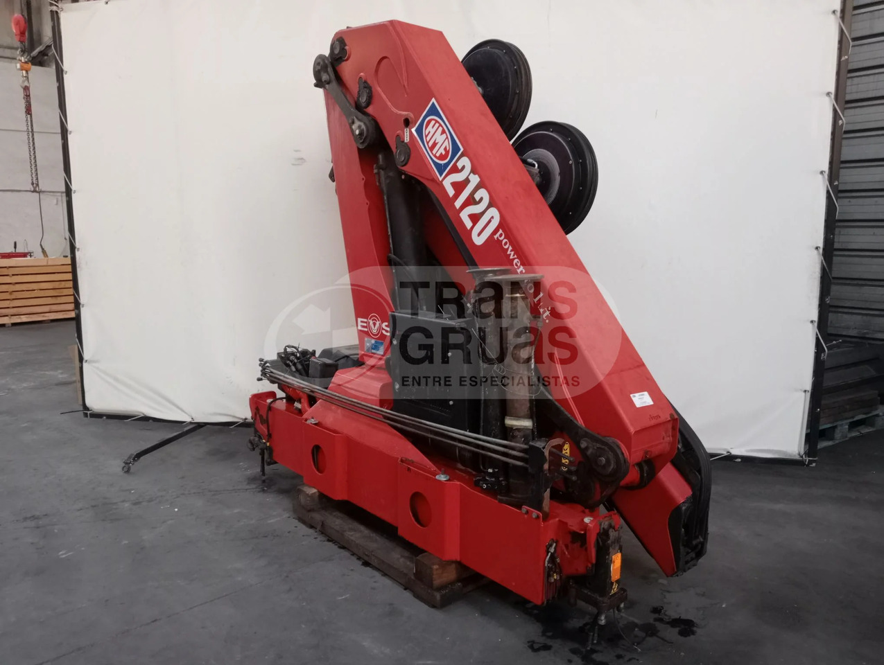 Grúa hidráulica HMF 2120 K4 - Truck mounted crane: picture 3 Grúa hidráulica HMF 2120 K4 - Truck mounted crane: picture 3