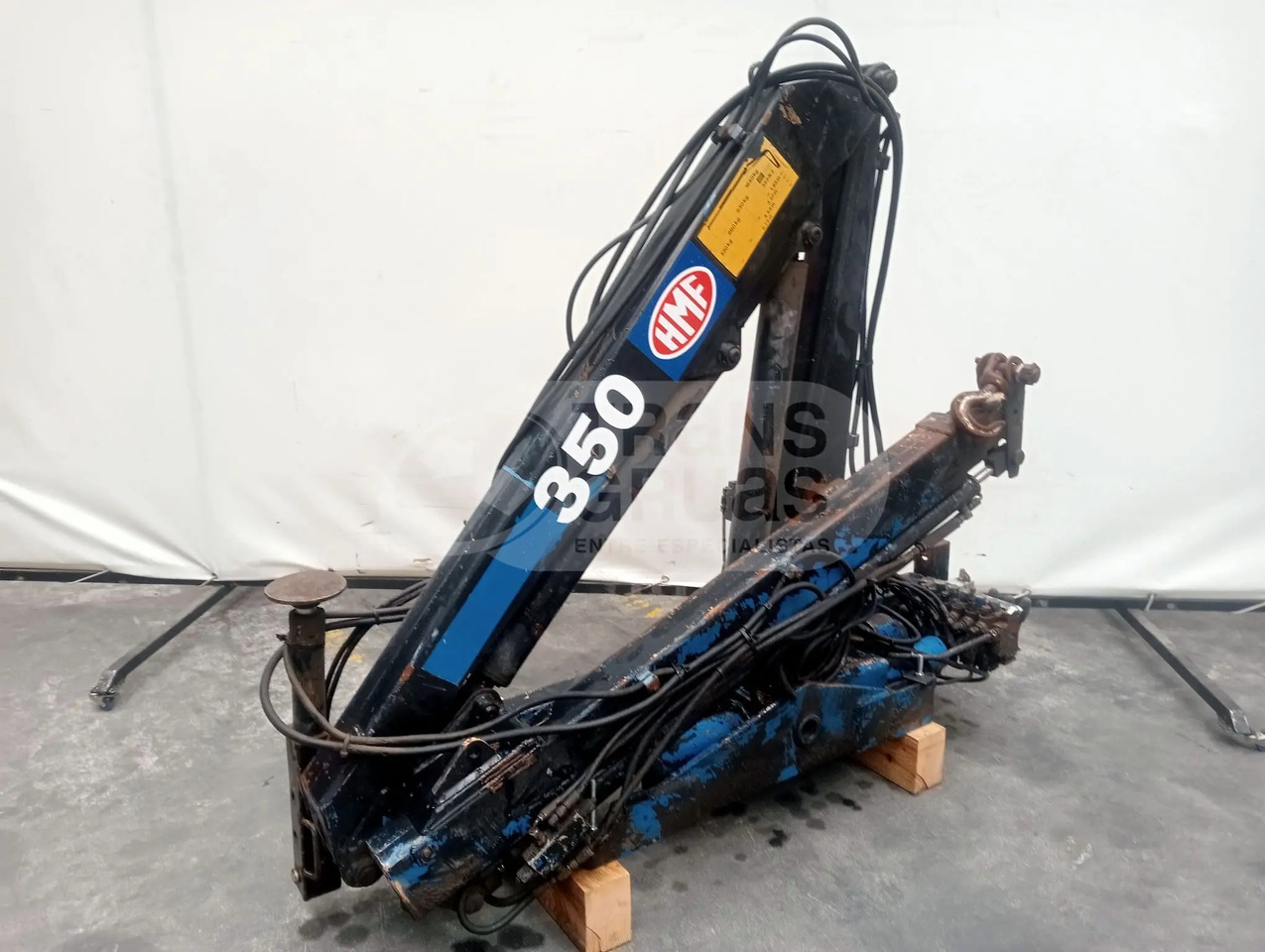 Grúa hidráulica HMF 352 K2 - Truck mounted crane: picture 3 Grúa hidráulica HMF 352 K2 - Truck mounted crane: picture 3