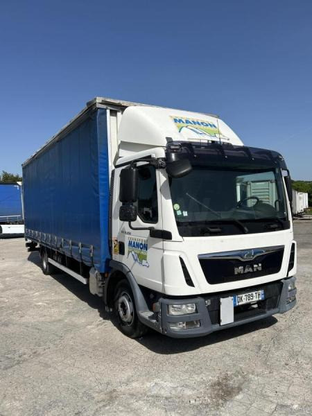 MAN TGL 12.250 - Curtainsider truck: picture 1 MAN TGL 12.250 - Curtainsider truck: picture 1