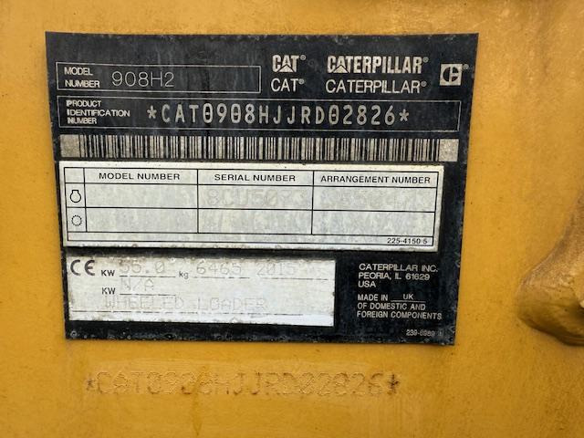 Cat 908 H2 - Wheel loader: picture 5 Cat 908 H2 - Wheel loader: picture 5