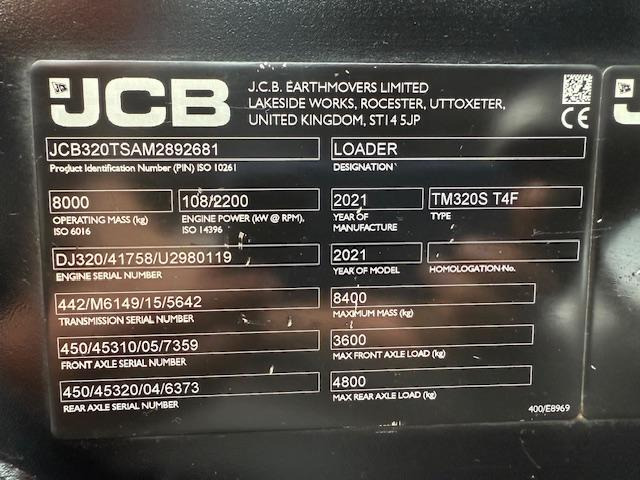 JCB TM 320 S T4F - Telescopic handler: picture 5 JCB TM 320 S T4F - Telescopic handler: picture 5