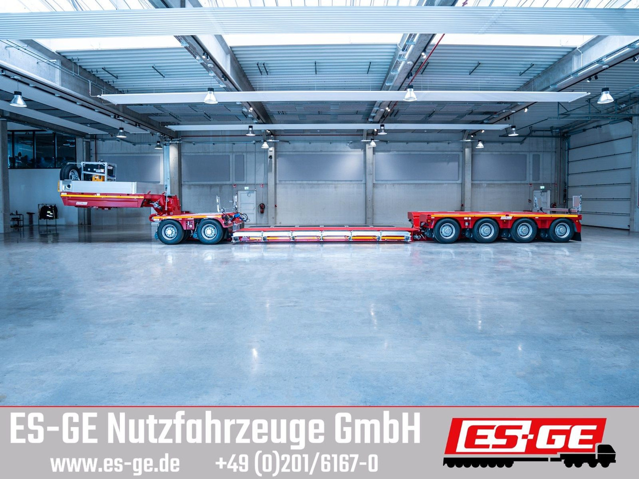 Faymonville MAX 710 Tiefbett 2+4 PA - Low loader semi-trailer: picture 2 Faymonville MAX 710 Tiefbett 2+4 PA - Low loader semi-trailer: picture 2
