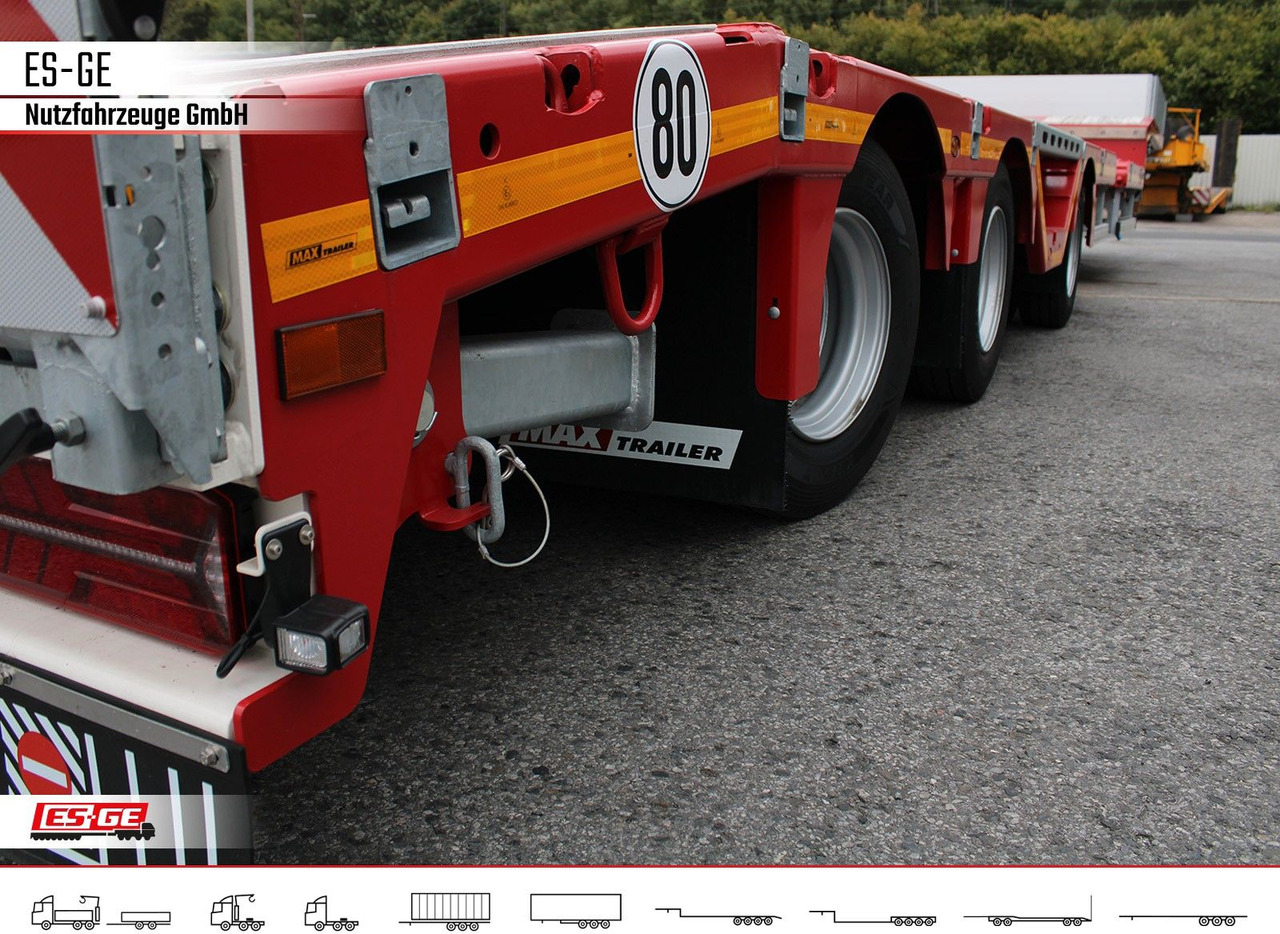 Low loader semi-trailer Faymonville MAX Trailer MAX100 Semi-Tieflader Radmulden: picture 7 Low loader semi-trailer Faymonville MAX Trailer MAX100 Semi-Tieflader Radmulden: picture 7