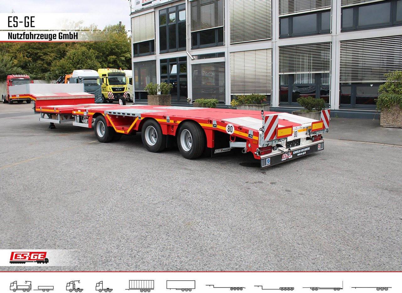 Low loader semi-trailer Faymonville MAX Trailer MAX100 Semi-Tieflader Radmulden: picture 8
