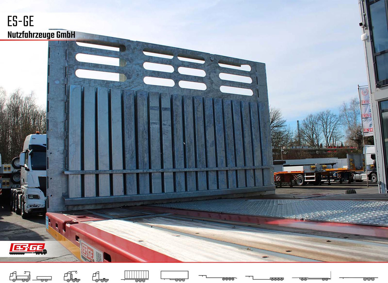 Dropside/ Flatbed semi-trailer Faymonville MAX Trailer MAX210 Telesattel: picture 7