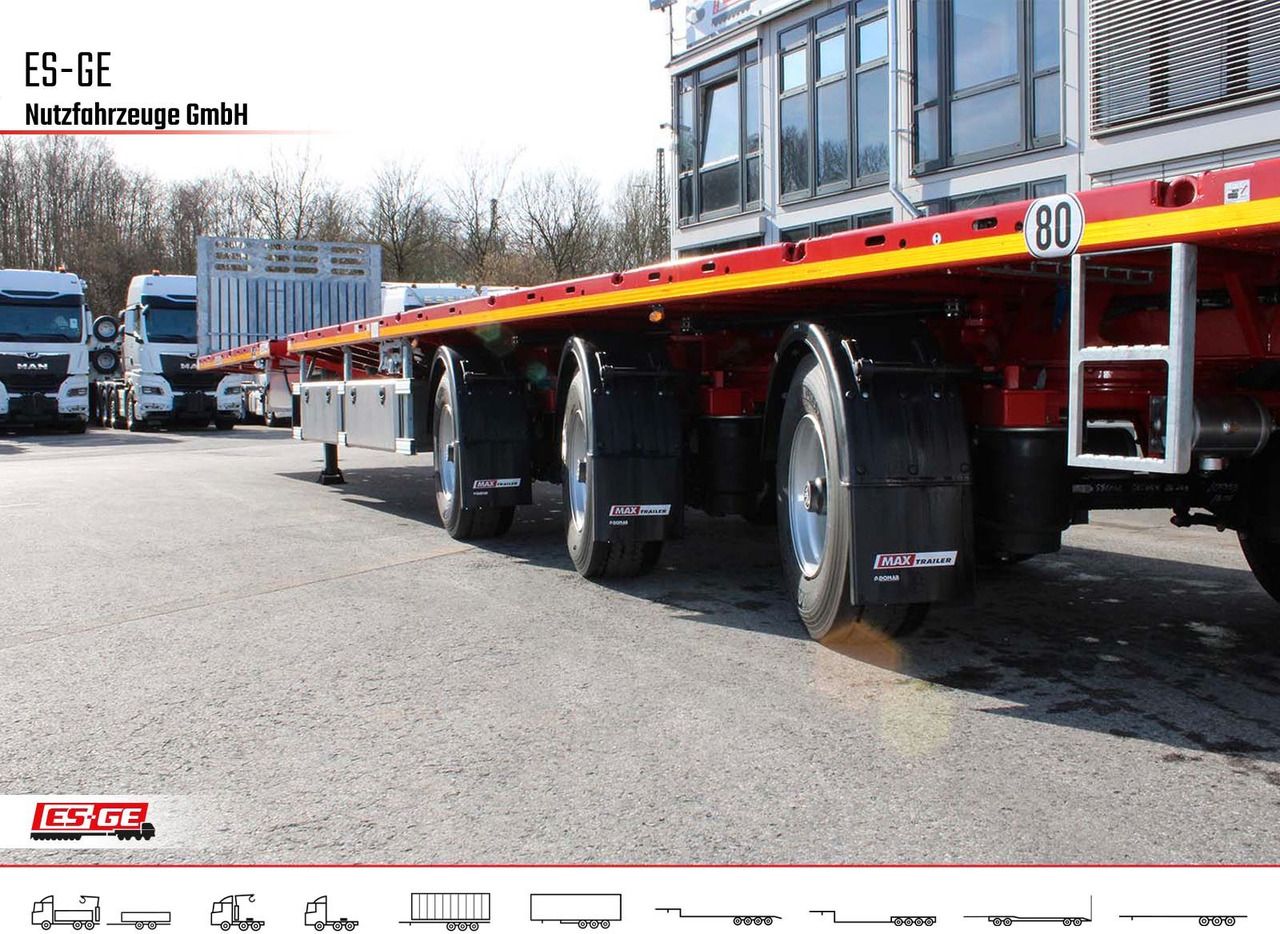 Dropside/ Flatbed semi-trailer Faymonville MAX Trailer MAX210 Telesattel: picture 8