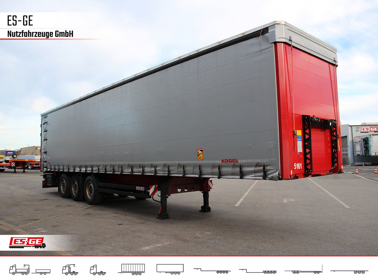 Kögel 3-Achs-Cargo-Coil-Pritschensattelanhänger - Curtainsider semi-trailer: picture 4 Kögel 3-Achs-Cargo-Coil-Pritschensattelanhänger - Curtainsider semi-trailer: picture 4