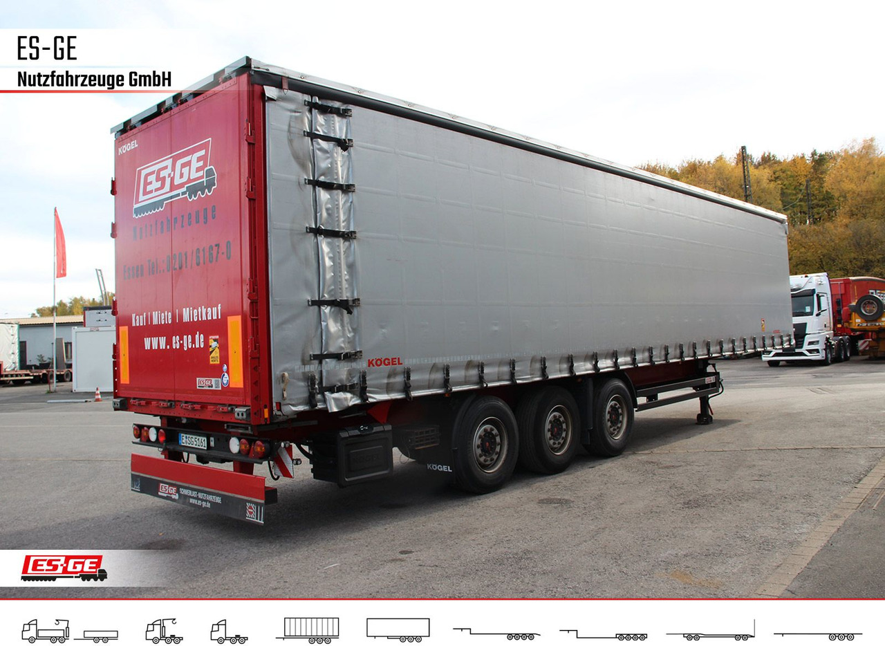 Kögel 3-Achs-Cargo-Coil-Pritschensattelanhänger - Curtainsider semi-trailer: picture 3 Kögel 3-Achs-Cargo-Coil-Pritschensattelanhänger - Curtainsider semi-trailer: picture 3