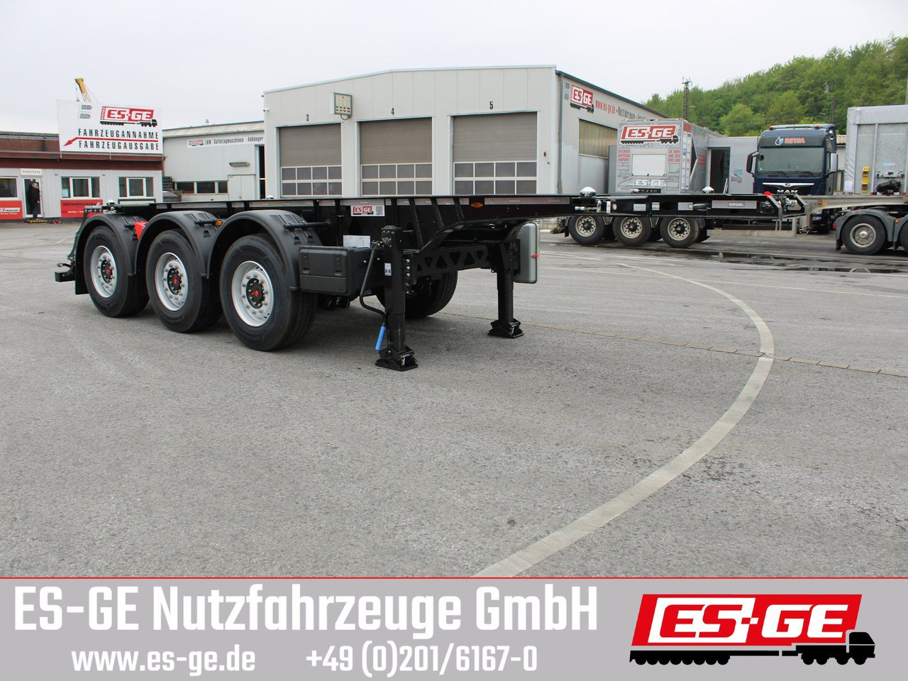 Kögel PORT 20 TANKPLEX Containerchassis - Container transporter/ Swap body semi-trailer: picture 4 Kögel PORT 20 TANKPLEX Containerchassis - Container transporter/ Swap body semi-trailer: picture 4