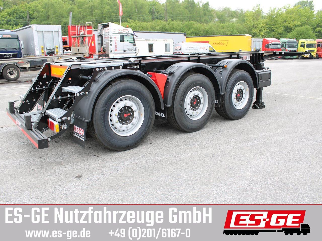 Kögel PORT 20 TANKPLEX Containerchassis - Container transporter/ Swap body semi-trailer: picture 3 Kögel PORT 20 TANKPLEX Containerchassis - Container transporter/ Swap body semi-trailer: picture 3