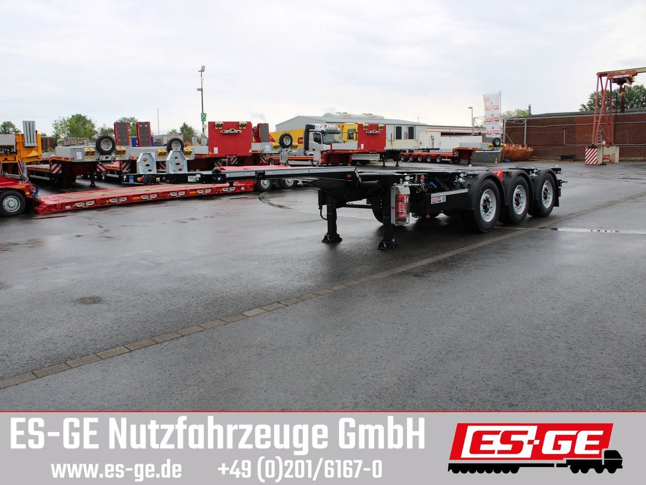 Kögel PORT 45 TRIPLEX Containerchassis - Container transporter/ Swap body semi-trailer: picture 2 Kögel PORT 45 TRIPLEX Containerchassis - Container transporter/ Swap body semi-trailer: picture 2