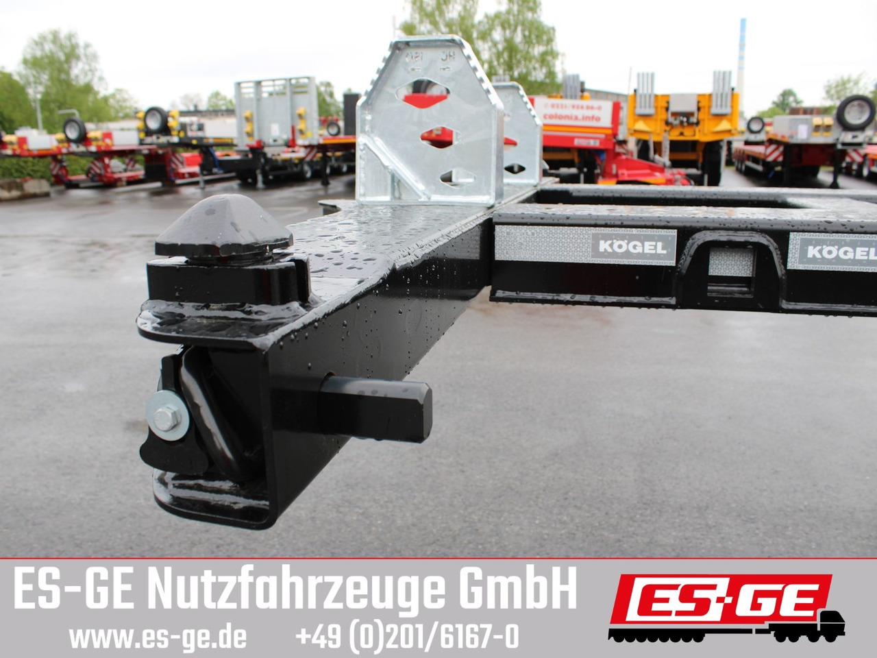 Kögel PORT 45 TRIPLEX Containerchassis - Container transporter/ Swap body semi-trailer: picture 5 Kögel PORT 45 TRIPLEX Containerchassis - Container transporter/ Swap body semi-trailer: picture 5