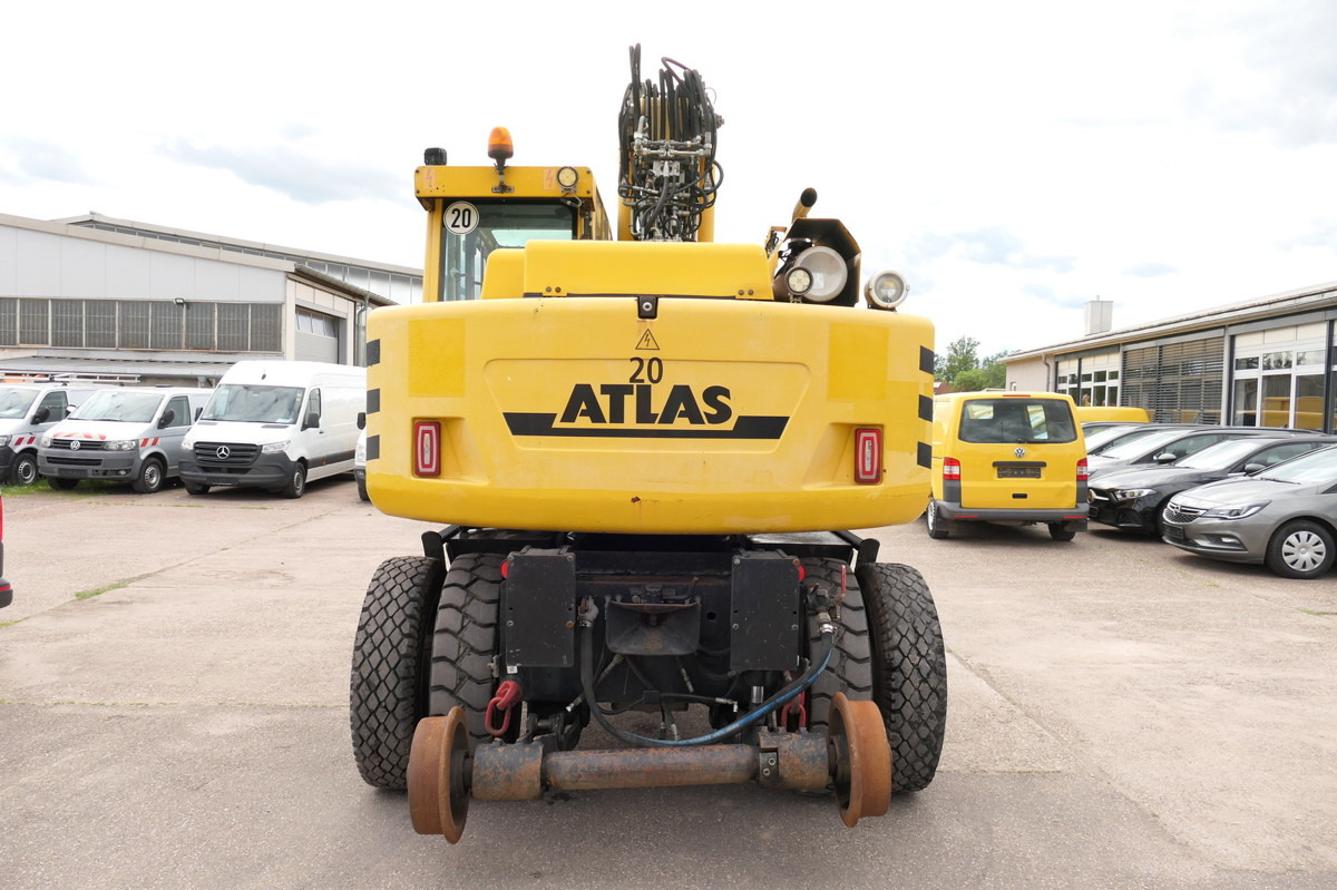 ATLAS 1404 K ZW Zweiwegebagger AHK - Wheel excavator: picture 4 ATLAS 1404 K ZW Zweiwegebagger AHK - Wheel excavator: picture 4