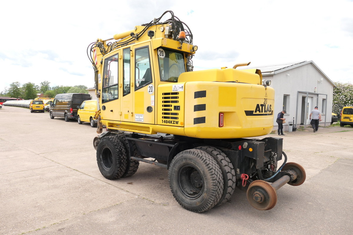 ATLAS 1404 K ZW Zweiwegebagger AHK - Wheel excavator: picture 5 ATLAS 1404 K ZW Zweiwegebagger AHK - Wheel excavator: picture 5