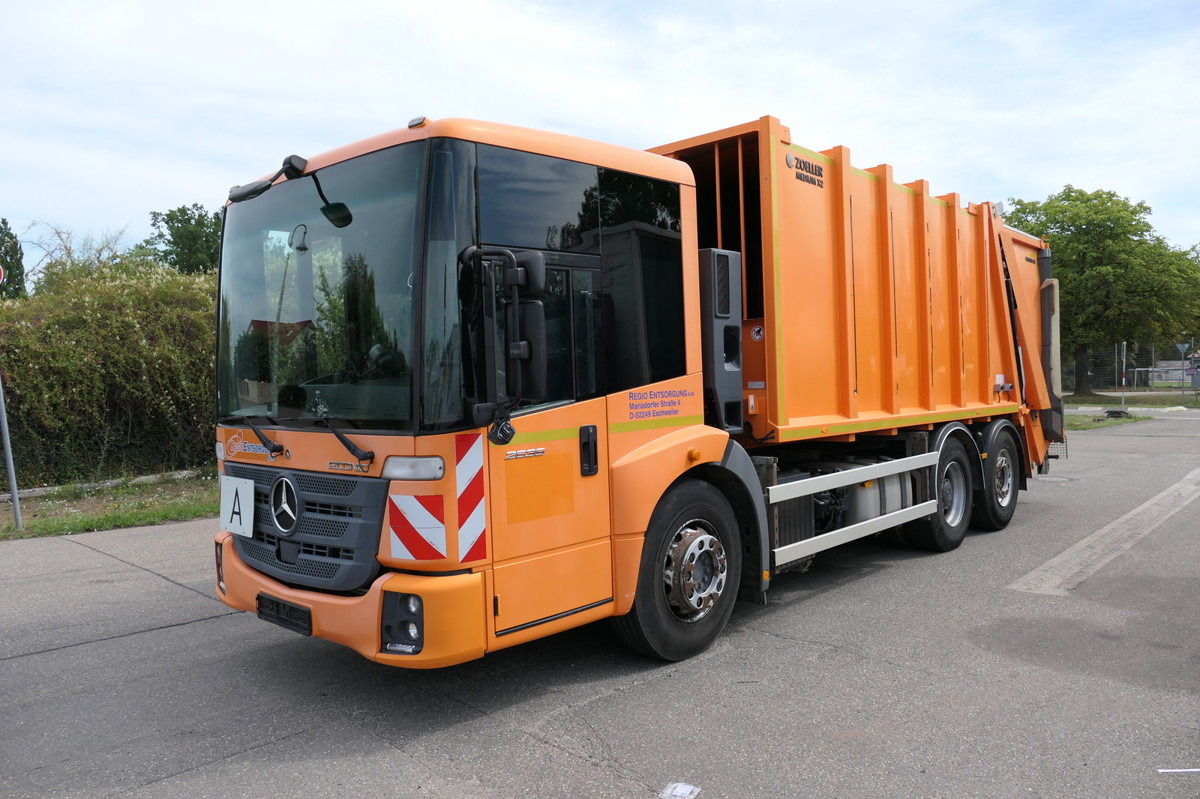 MERCEDES-BENZ 2635 NGE-L62N Econic Aufbau Zöller Medium - Garbage truck: picture 1 MERCEDES-BENZ 2635 NGE-L62N Econic Aufbau Zöller Medium - Garbage truck: picture 1