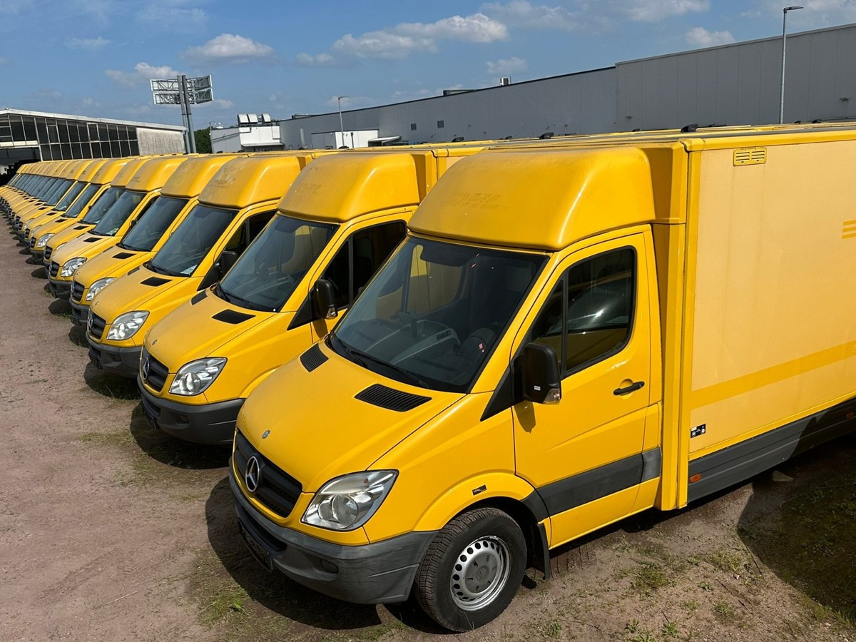 MERCEDES-BENZ SPRINTER 310 CDI MAXI EURO-5 KOFFER REGALE KAMER - Closed box van: picture 1 MERCEDES-BENZ SPRINTER 310 CDI MAXI EURO-5 KOFFER REGALE KAMER - Closed box van: picture 1