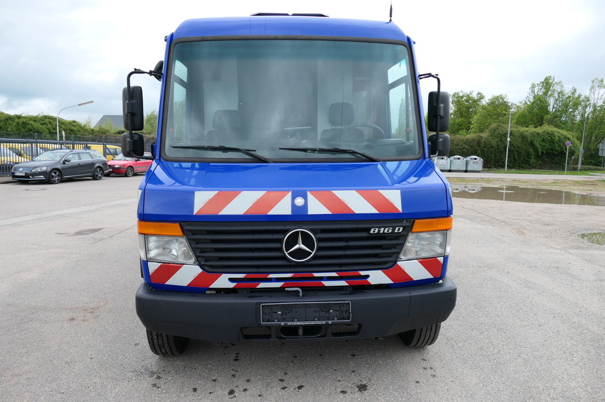 Vacuum truck MERCEDES-BENZ Vario 816 D Kanalinspektion Kanal TV Standheizun: picture 6
