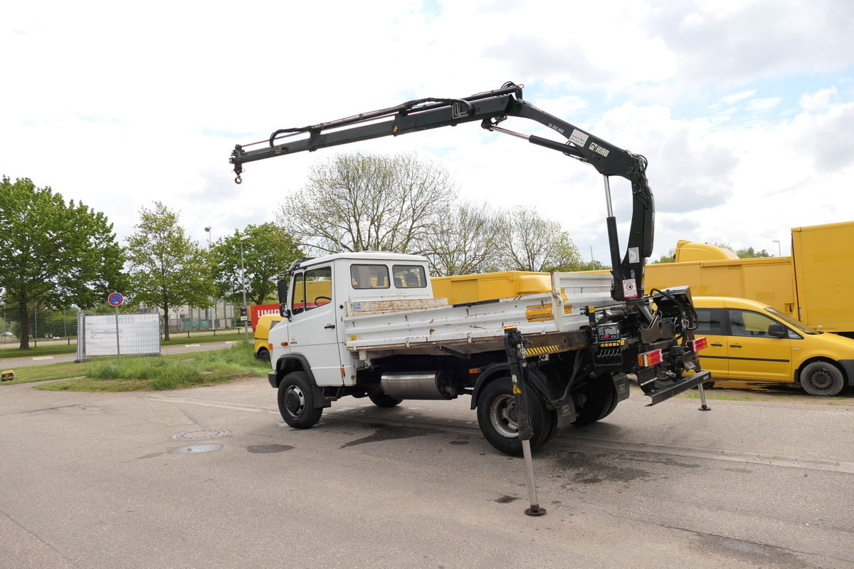 MERCEDES-BENZ Vario 816D mit Ladekran 3 Sitzer Standheizung HI - Tipper van: picture 1 MERCEDES-BENZ Vario 816D mit Ladekran 3 Sitzer Standheizung HI - Tipper van: picture 1