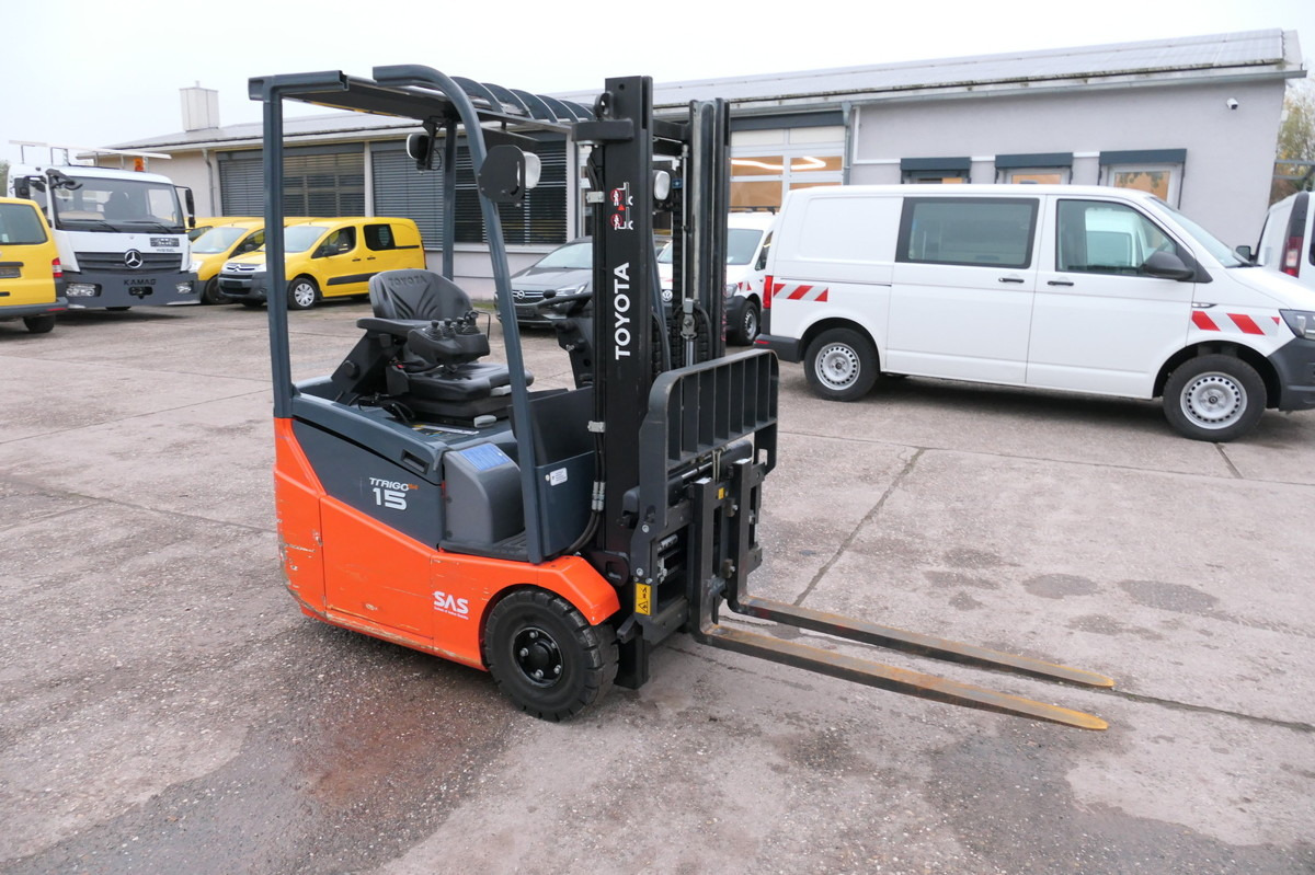TOYOTA 7FBEST 15 3-Rad DUPLEX HUBHÖHE 3m - Electric forklift: picture 2 TOYOTA 7FBEST 15 3-Rad DUPLEX HUBHÖHE 3m - Electric forklift: picture 2