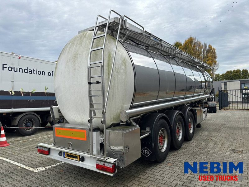 Feldbinder TSA 38.3 - 38.000Ltr - CIP LINES - Tank semi-trailer: picture 2 Feldbinder TSA 38.3 - 38.000Ltr - CIP LINES - Tank semi-trailer: picture 2