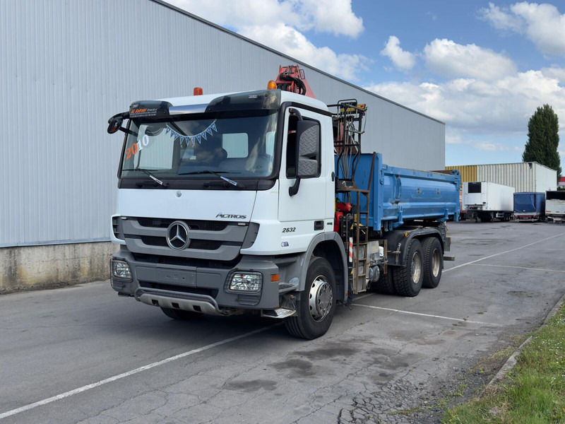 Mercedes-Benz ACTROS 2632 - Tipper, Crane truck: picture 1 Mercedes-Benz ACTROS 2632 - Tipper, Crane truck: picture 1