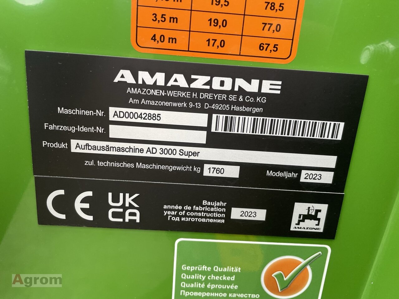 Amazone KE 3002-190 / AD 3000 Super - Seed drill: picture 5 Amazone KE 3002-190 / AD 3000 Super - Seed drill: picture 5