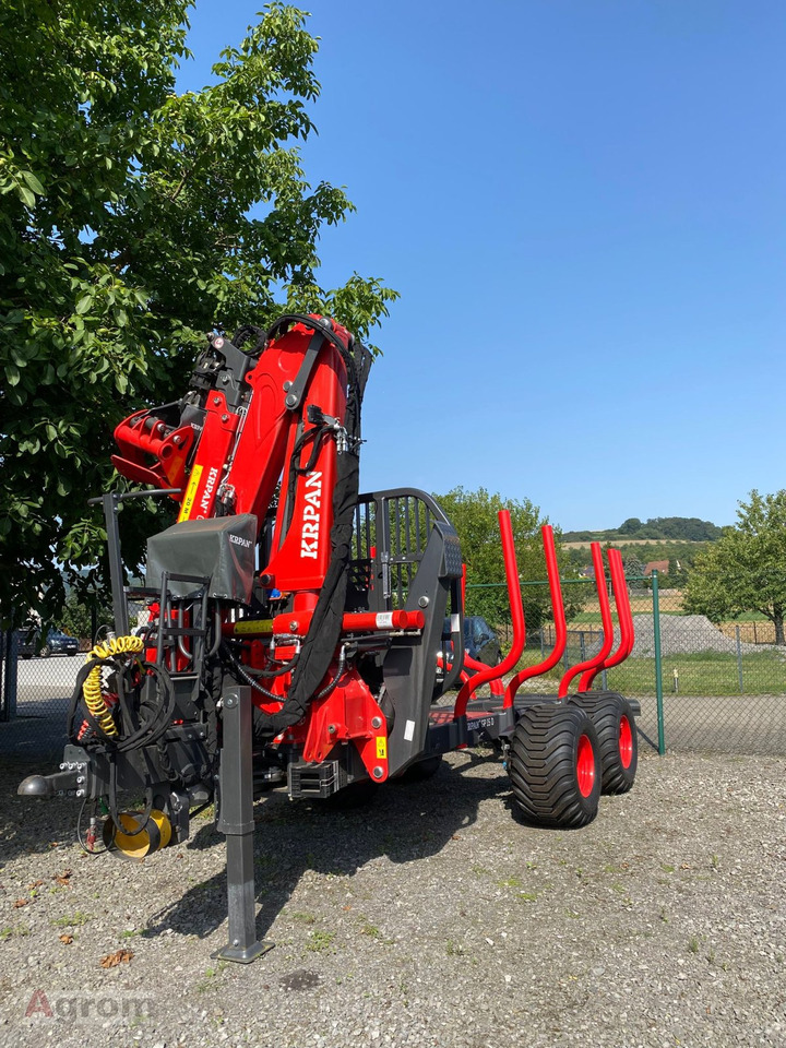 Krpan GP 15 D + 8,4Z Kran - Timber transport: picture 1 Krpan GP 15 D + 8,4Z Kran - Timber transport: picture 1