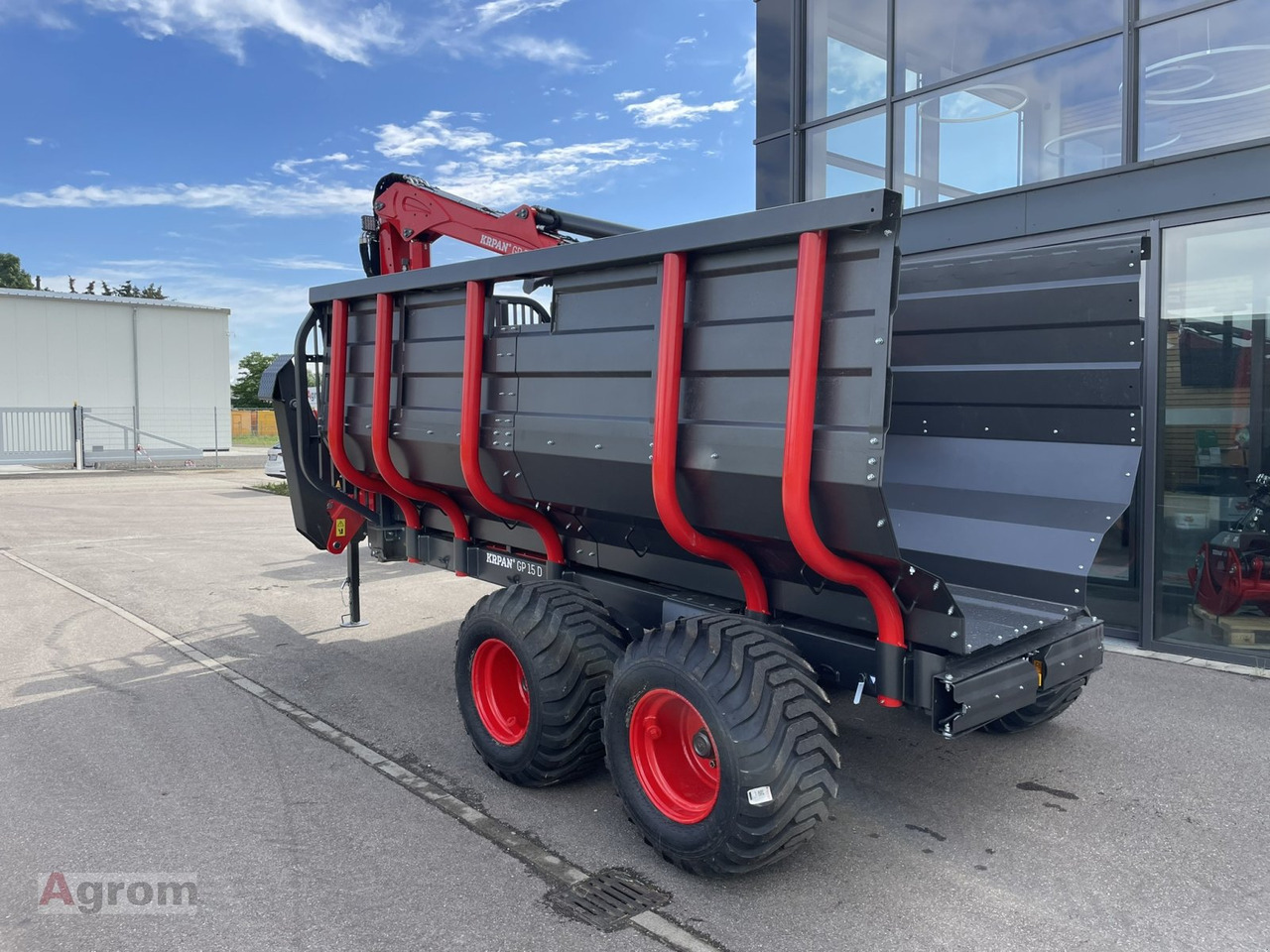 Krpan GP 15 D + Kran 7,4 K - Timber transport: picture 4 Krpan GP 15 D + Kran 7,4 K - Timber transport: picture 4