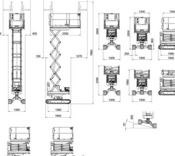 ALMAC BIBI 870 BL - Scissor lift: picture 5 ALMAC BIBI 870 BL - Scissor lift: picture 5