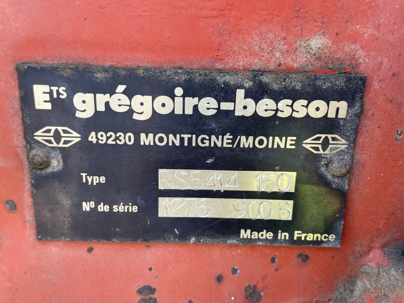 Gregoire Besson RS5414 160 - Plow: picture 5 Gregoire Besson RS5414 160 - Plow: picture 5