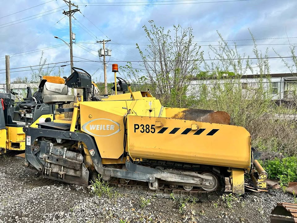 Weiler P385 - Asphalt paver: picture 2 Weiler P385 - Asphalt paver: picture 2