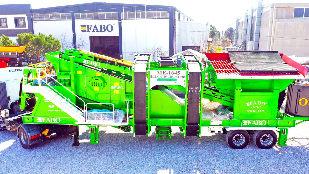 New Screener FABO ME 1645 SERIES MOBILE SAND SCREENING PLANT: picture 1