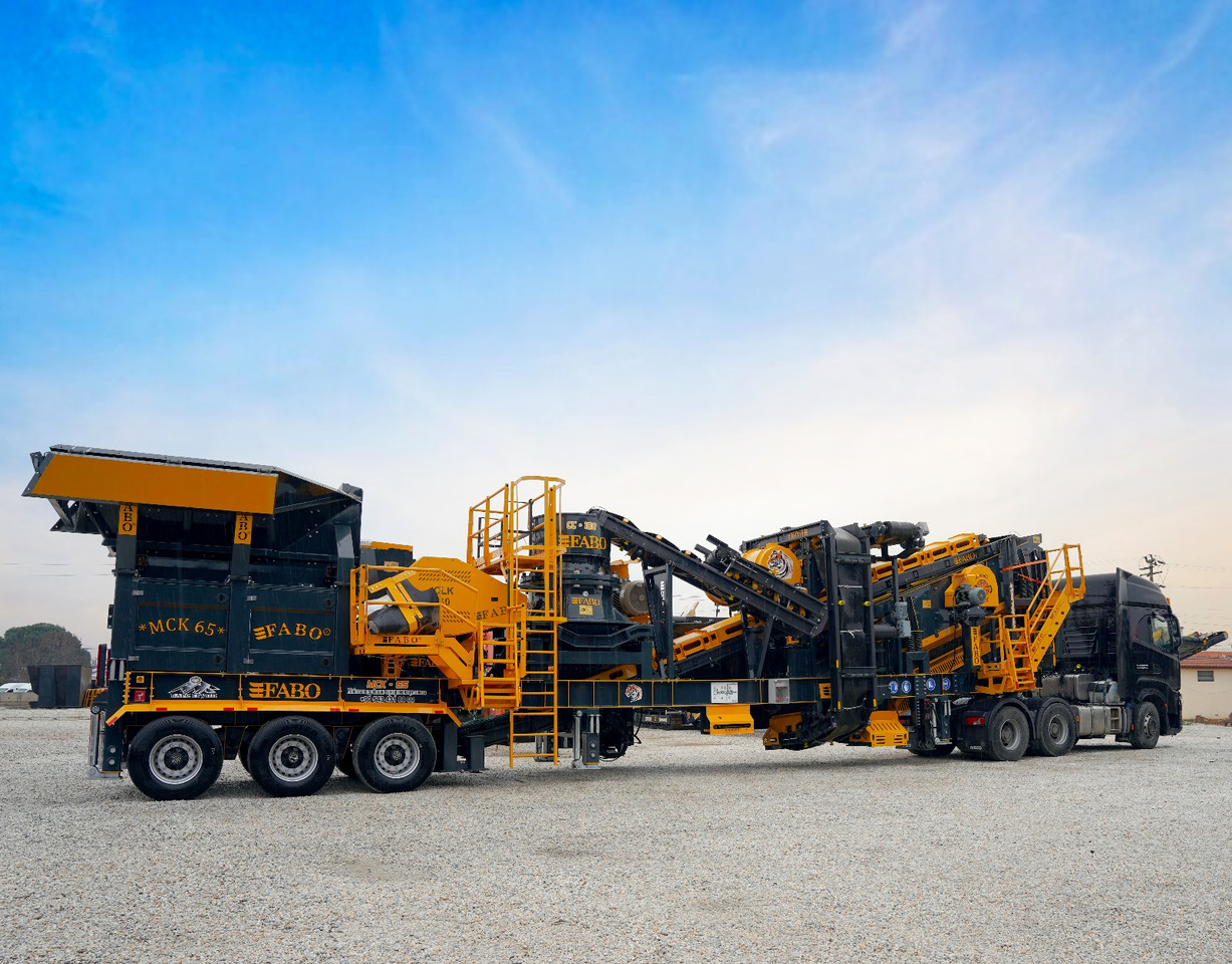 FABO MOBILE CRUSHING PLANT - Mining machinery: picture 3 FABO MOBILE CRUSHING PLANT - Mining machinery: picture 3