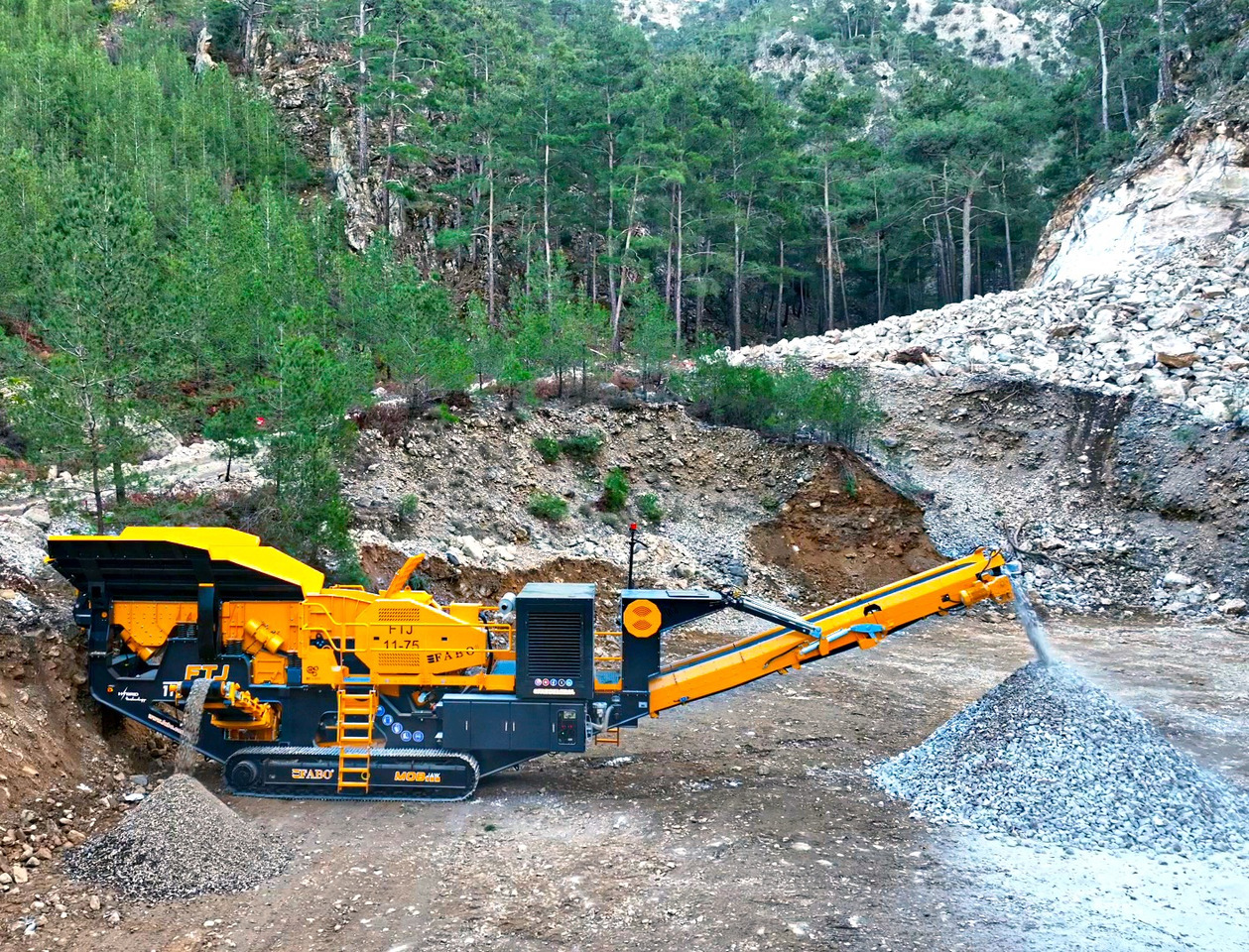FABO Mobile crusher - Mobile crusher: picture 2 FABO Mobile crusher - Mobile crusher: picture 2